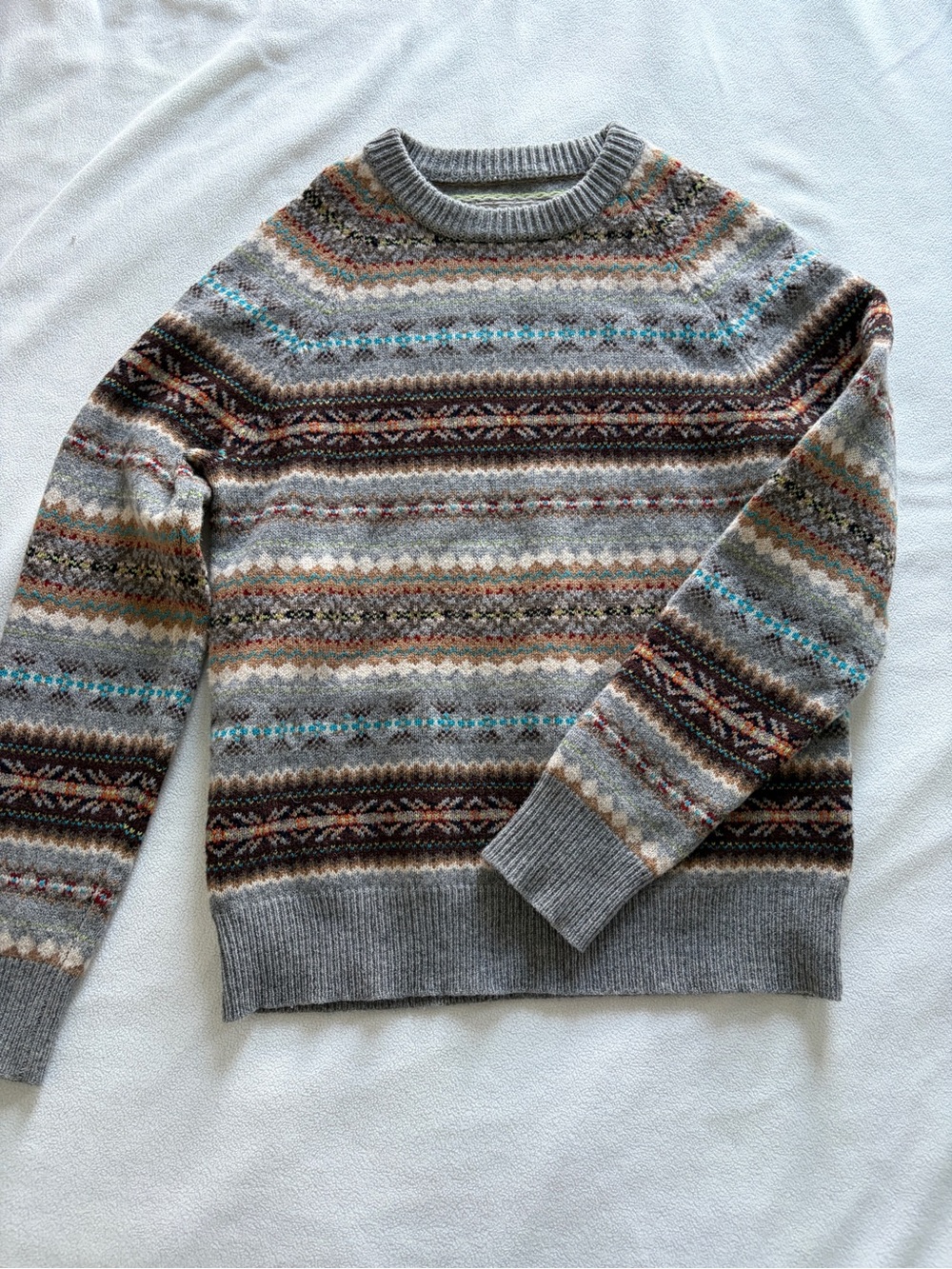 Vintage Eclectic Grandpa Sweater